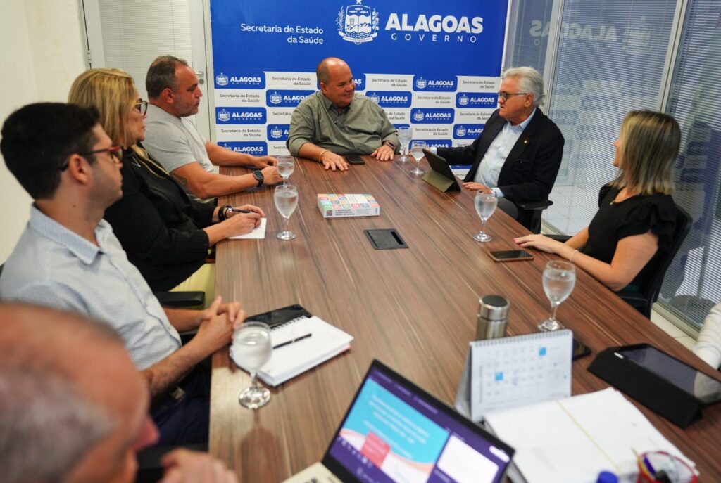 O encontro de gestores e técnicos da Sesau com os representantes do Conass para discutir o 
Proadi-SUS ocorreu nesta quinta-feira (19)